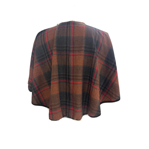 So much Fun Plaid Poncho