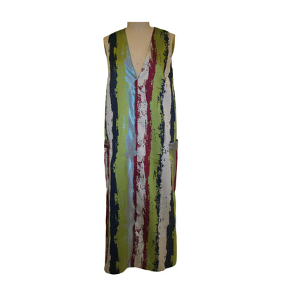 Deep V  dress