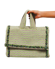 Olive mix statement bag