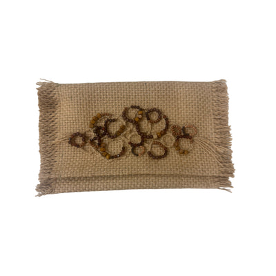 Raffia Clutch