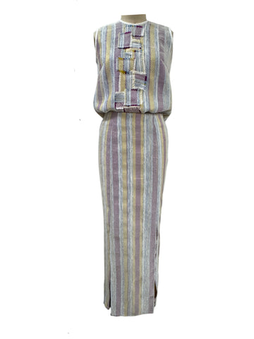 Mixed stripes Top