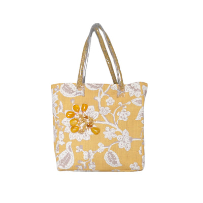 Golden Bloom Bag