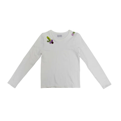 White Embroidered Longsleeve