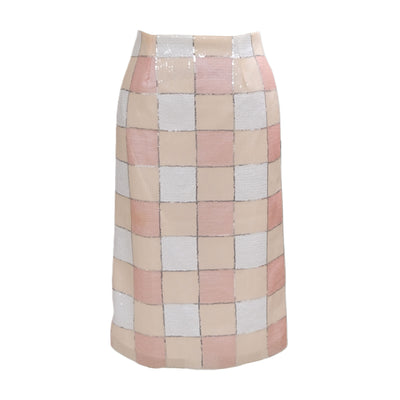 Sunset Grid Skirt