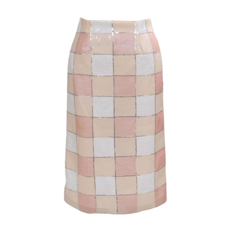 Sunset Grid Skirt